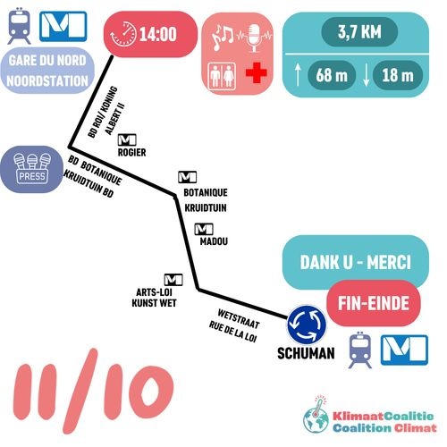 Natuurvrienden op de klimaatmars