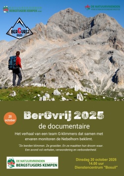Extra filmvoorstelling BerGvrij